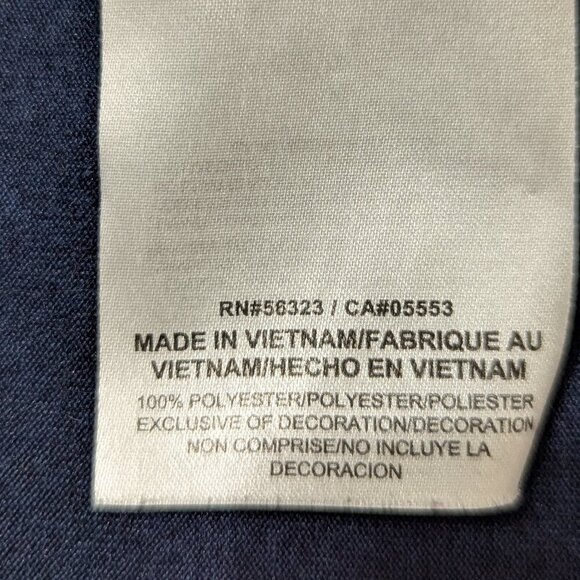 Women's Nike Brigham Young Cougars Shirt Short Sleeves Small Navy Blue - Picture 7 of 7